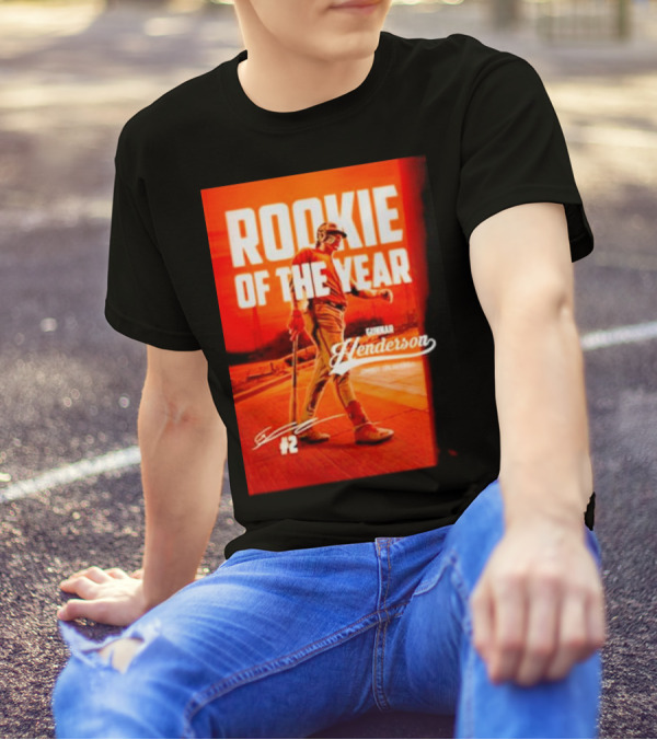 Gunnar Henderson #2 Rookie Of The Year ’23 T-Shirt