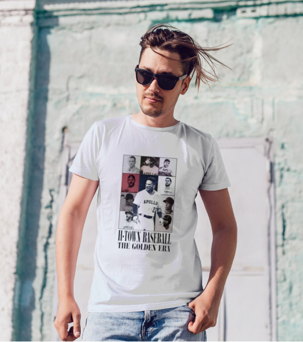Apollo H-Town Baseball The Golden Era T-Shirt