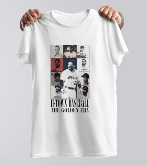Apollo H-Town Baseball The Golden Era T-Shirt