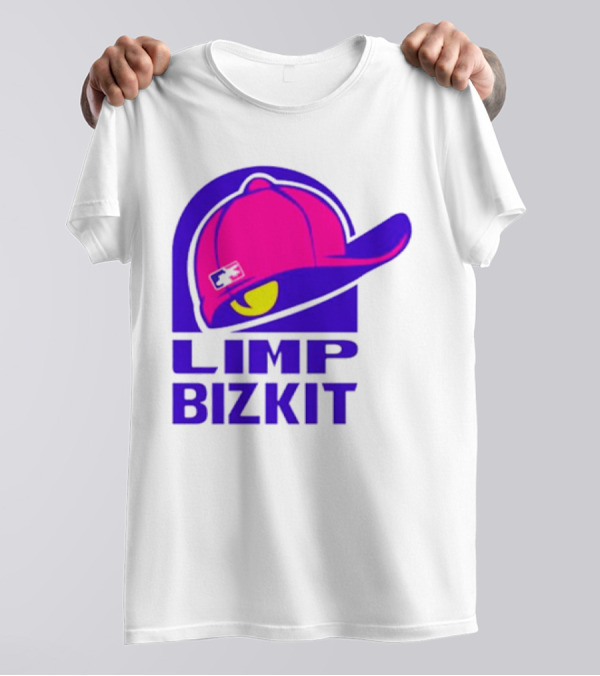Limp Bizkit Logo With Pink Hat And Taco Bell T-Shirt