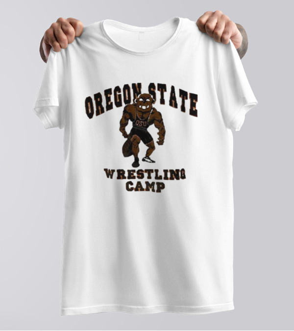 Oregon State OSU Wrestling Camp Vintage Beavers T-Shirt