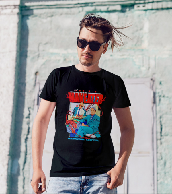 Maneater Hannibal Lecter Vintage Comic T-Shirt