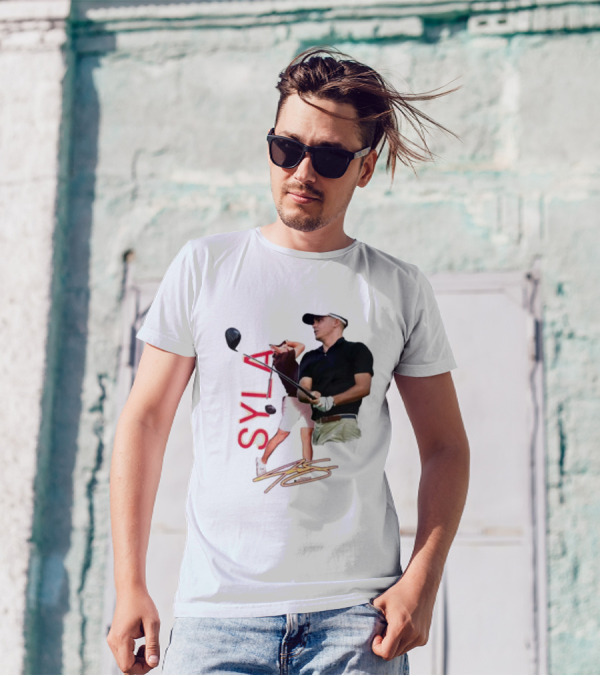 SYLAK Golf Swing Gold Signature T-Shirt