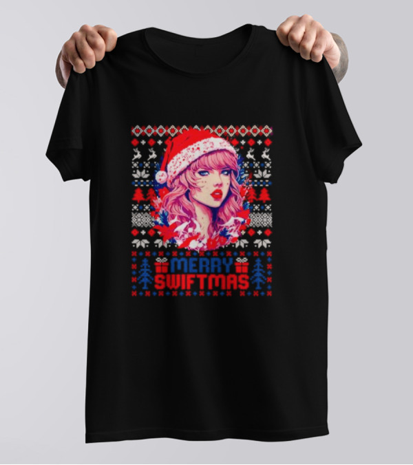 Merry Swiftmas Festive Christmas T-Shirt