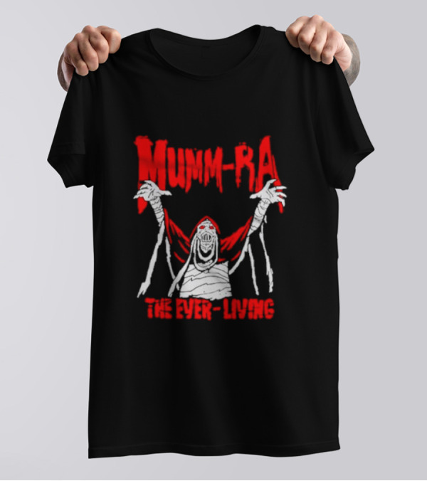 Mumm-Ra The Ever-Living Red And White T-Shirt
