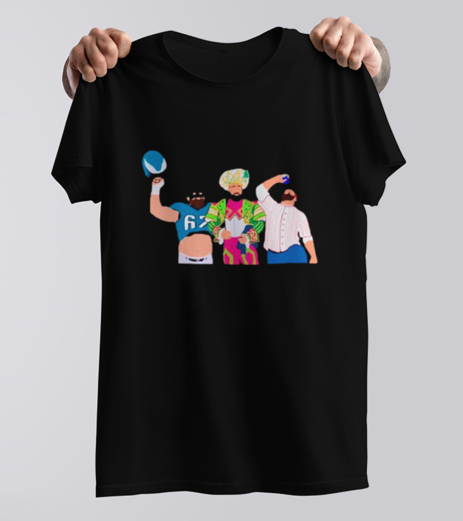 Philly Jason Kelce Iconic Outfits And Cheers T-Shirt