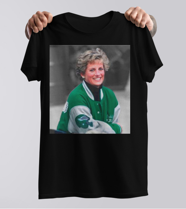 Philadelphia Eagles Fan Princess Diana Iconic T-Shirt