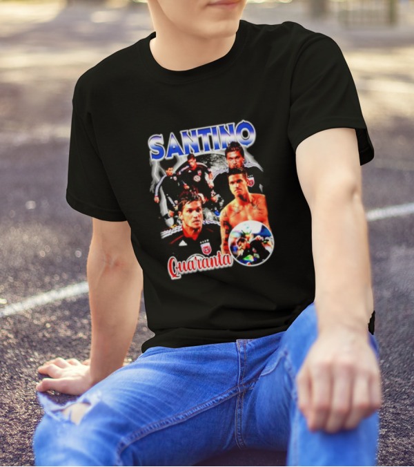 Santino Quaranta Soccer Montage DC United Moments T-Shirt