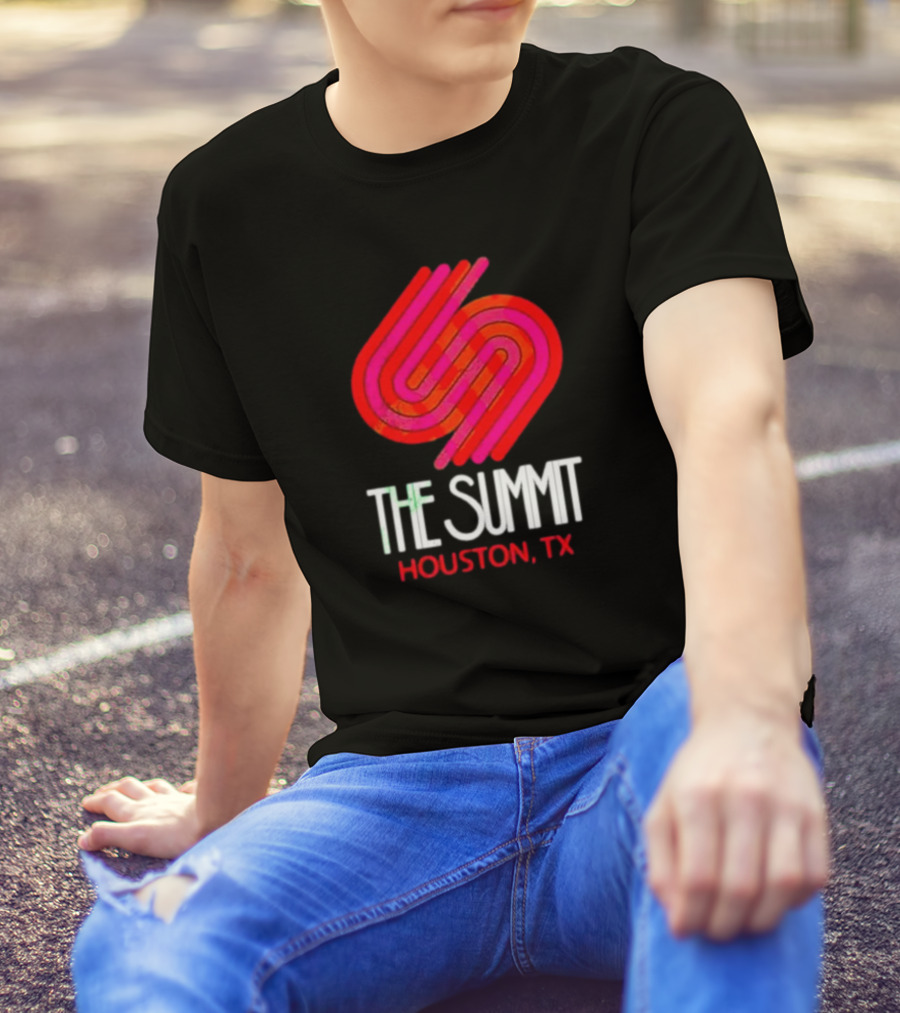 The Summit Houston TX Retro T-Shirt
