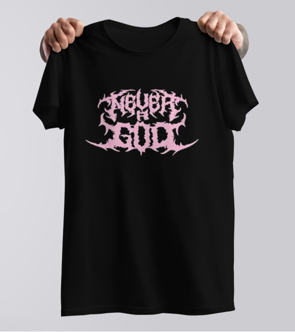 Boygenius Never A God Pink T-Shirt