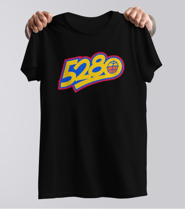 Denver Nuggets 5280 Basketball Team Spirit Mile High City Pride T-Shirt