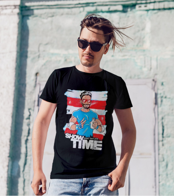 Eric Taylor Show Time Peace Pose And Drink T-Shirt