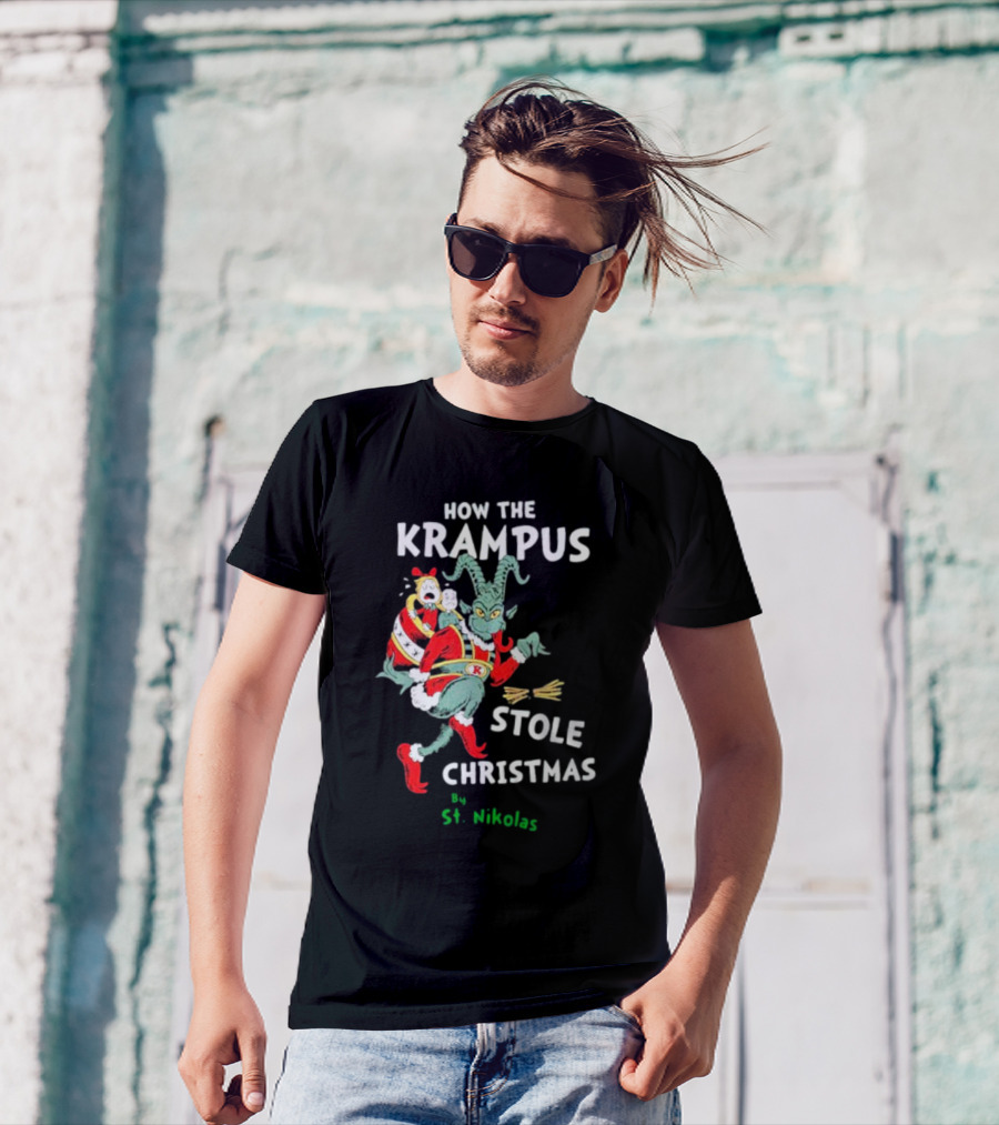 How The Krampus Stole Christmas By St. Nikolas T-Shirt