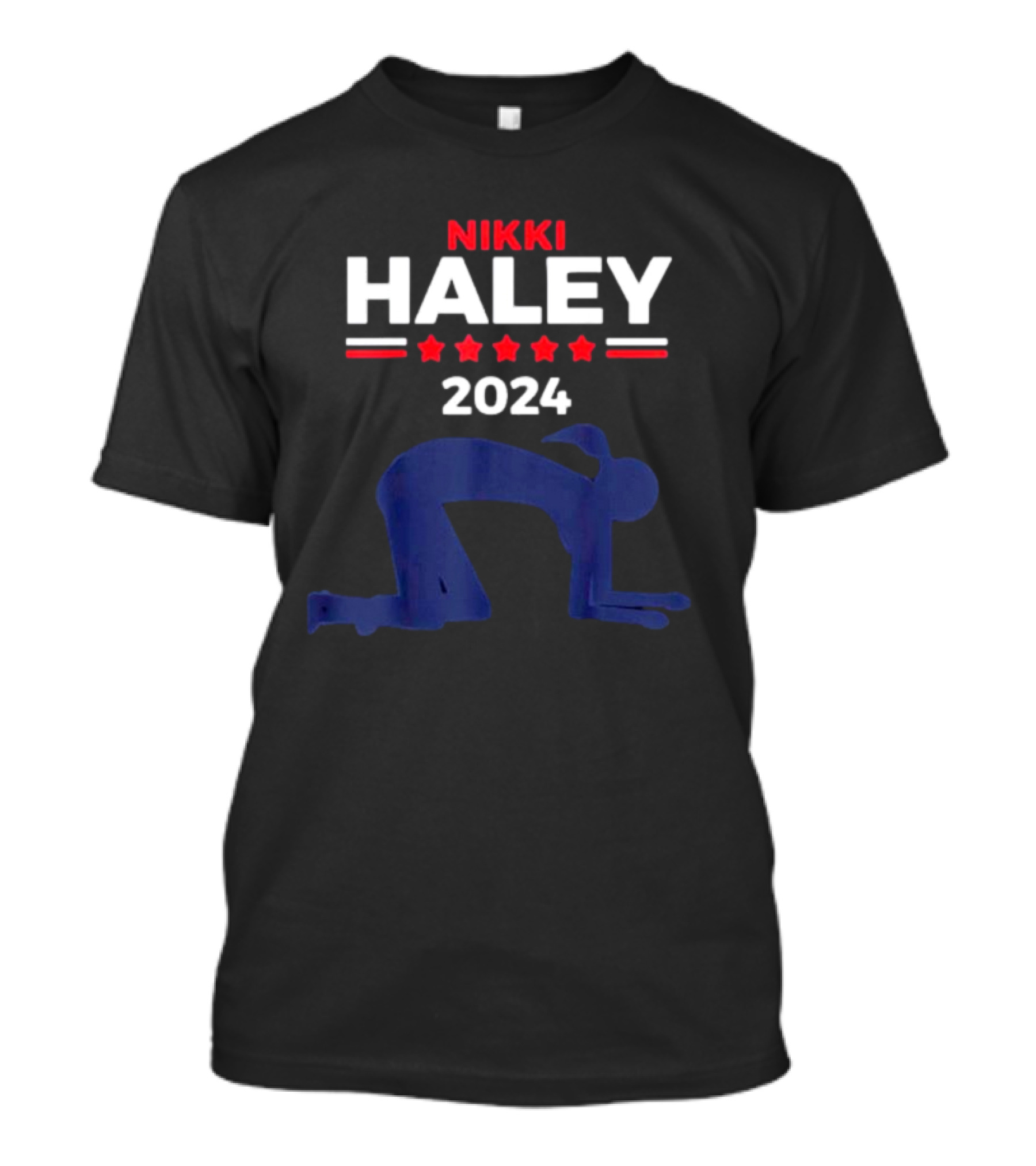 Nikki Haley 2024 Red Stars Political Campaign T-Shirt