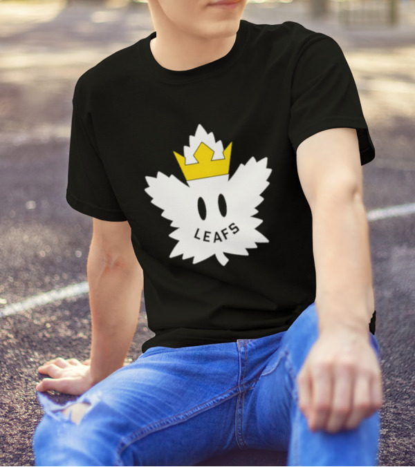 Crown Leafs Ghost Emblem T-Shirt