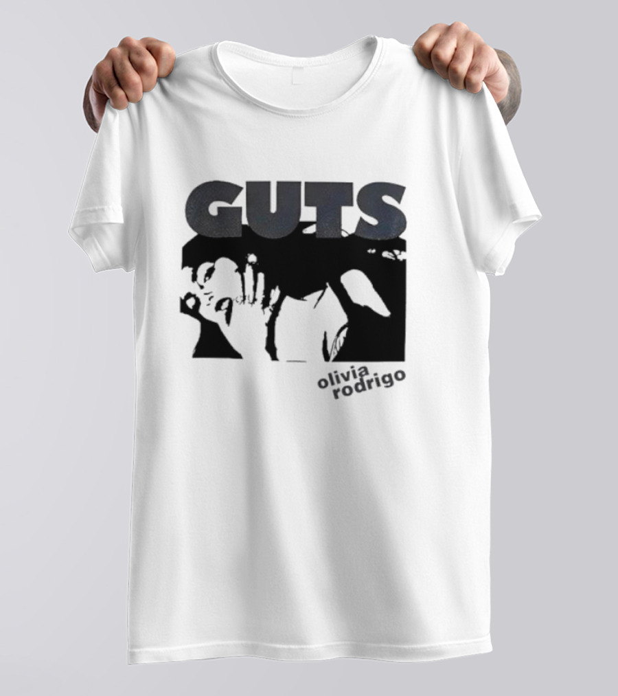 Guts Olivia Rodrigo Glittering T-Shirt