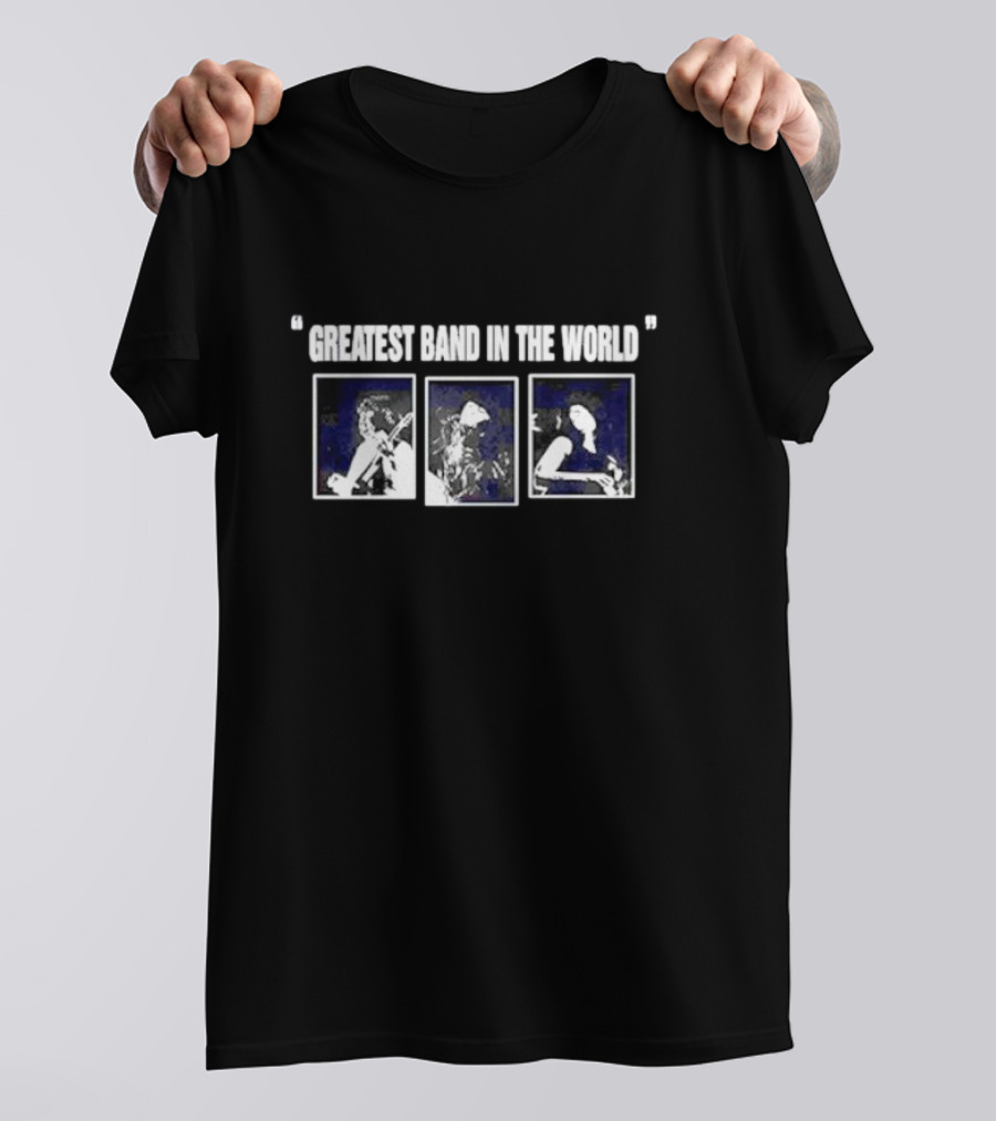 Greatest Band In The World Collage T-Shirt