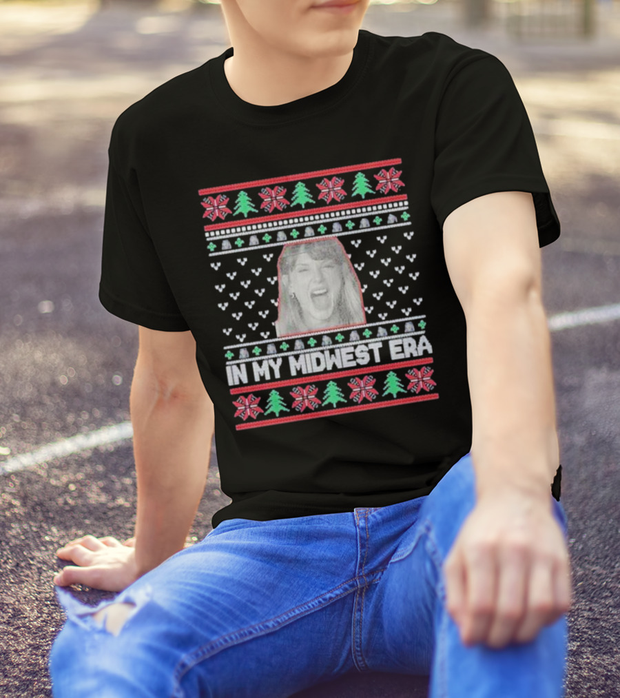 In My Midwest Era Ugly Sweater Holiday T-Shirt