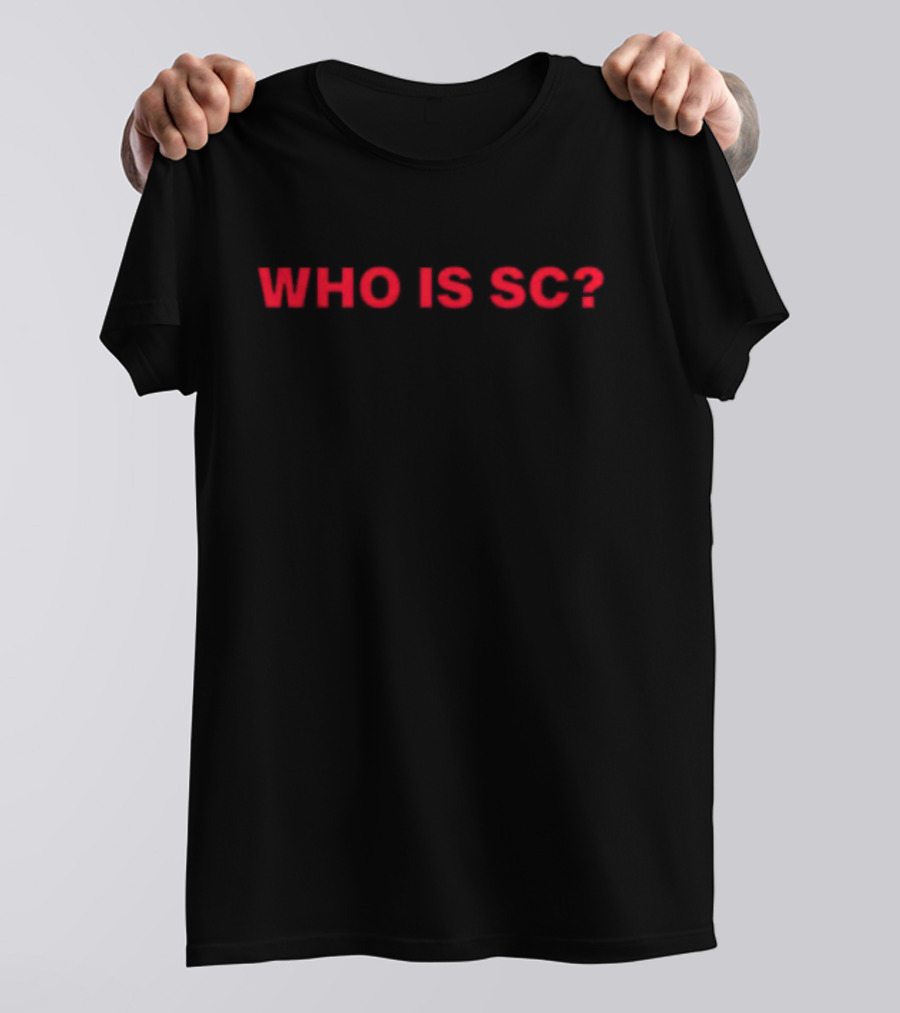 Sabrina Carpenter Who Is SC? T-Shirt