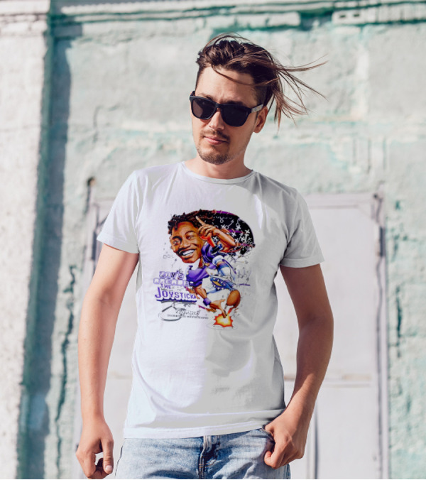 Zay’s Arcade The Joystick Zay Flowers Rookie Season Collaborator T-Shirt
