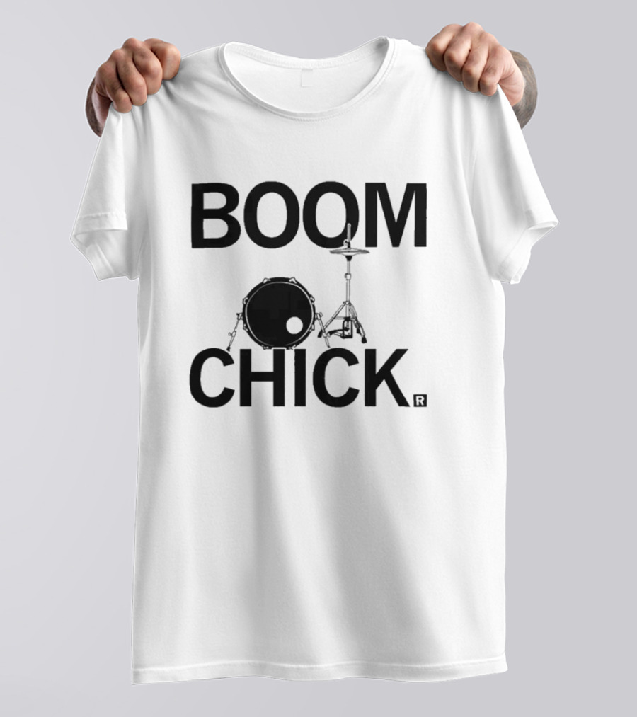 Boom Chick Drums Band Music T-Shirt