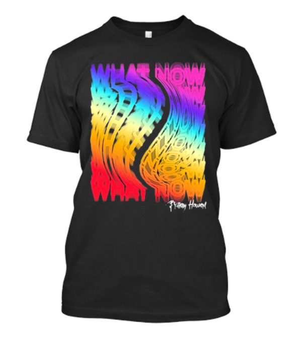Brittany Howard What Now Colorful Distorted Text T-Shirt