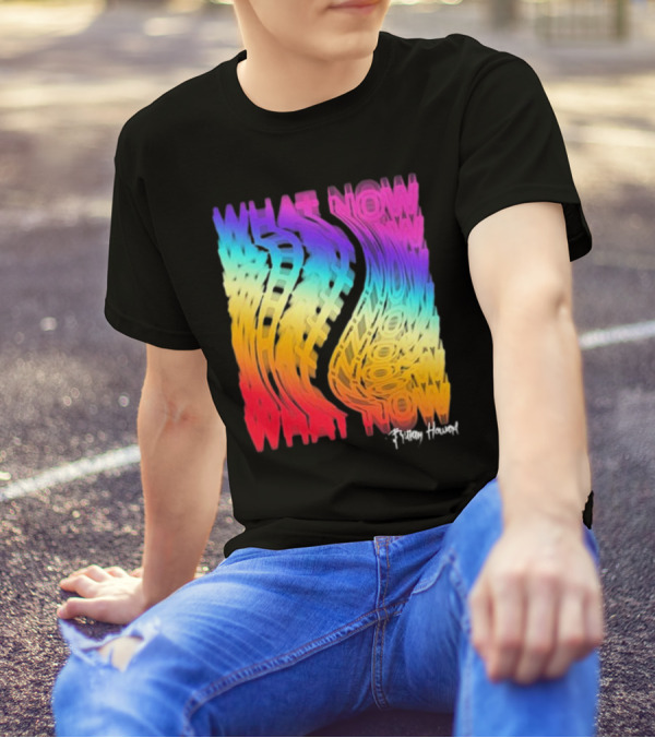 Brittany Howard What Now Colorful Distorted Text T-Shirt