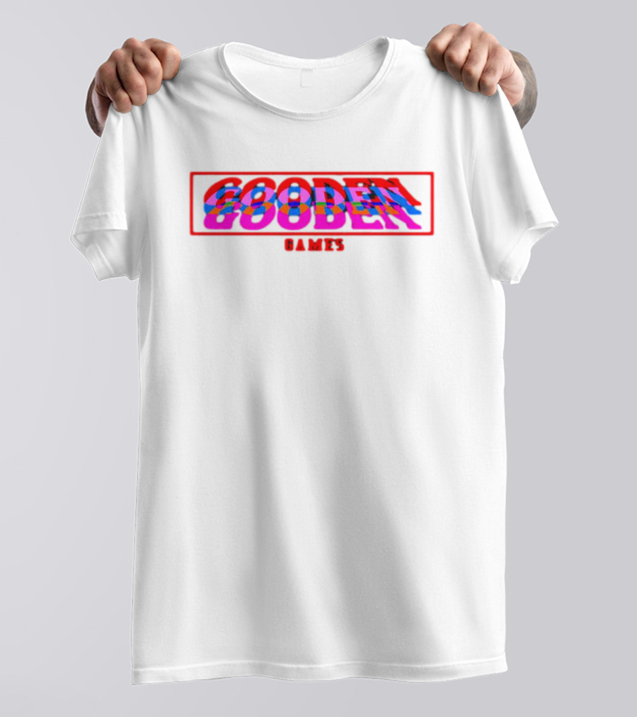 Drew Gooden Merch Gooden Games Glitch Text T-Shirt