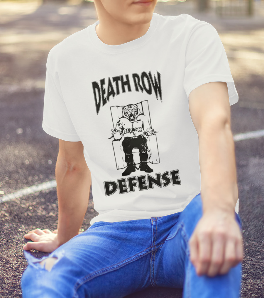 Missouri Tigers Death Row Defense Football Tiger Electric Chair T-Shirt