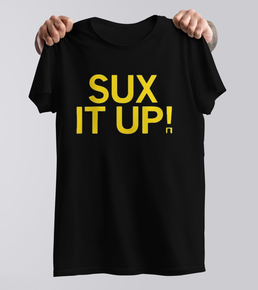 Raygun Sux It Up Slogan T-Shirt