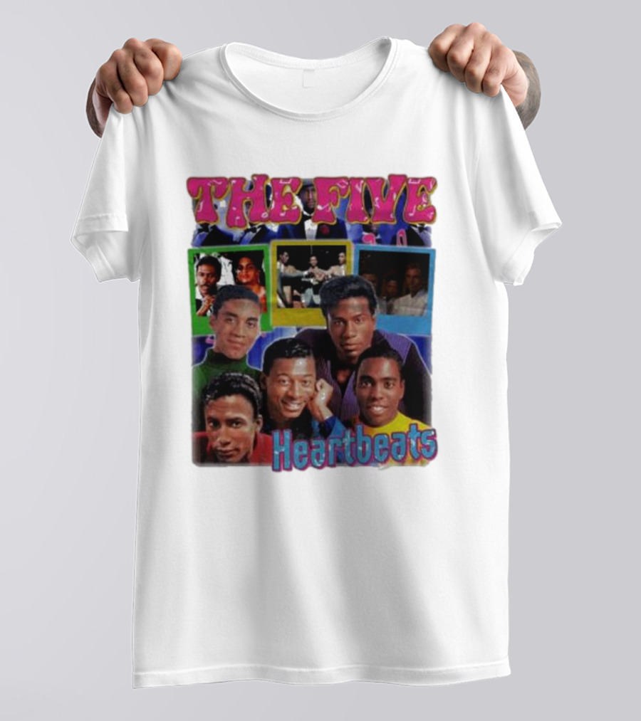 The Five Heartbeats Movie Cast Collage T-Shirt