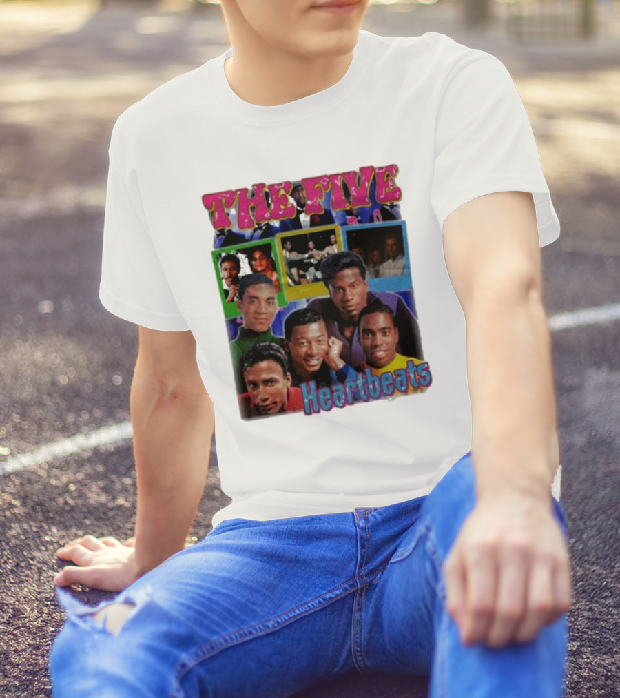 The Five Heartbeats Movie Cast Collage T-Shirt