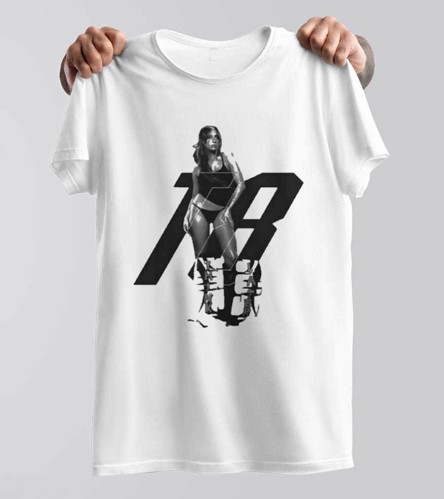T8 Think Later Monochrome T-Shirt