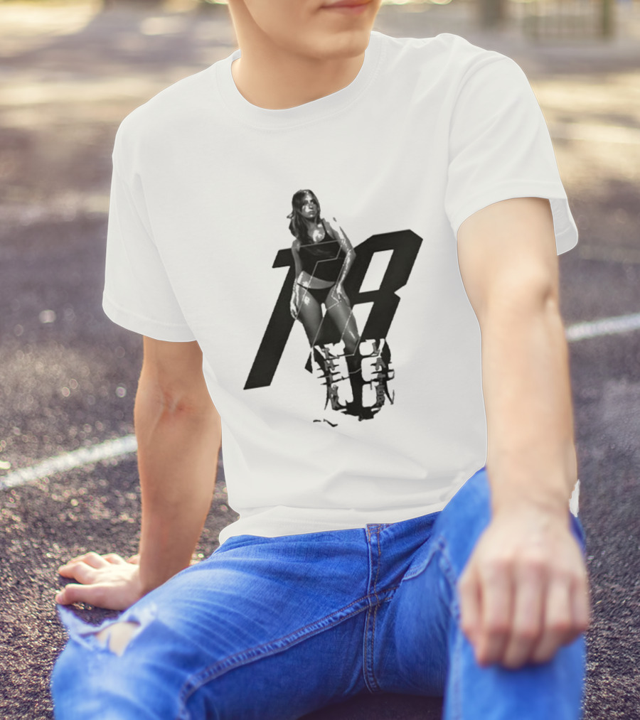 T8 Think Later Monochrome T-Shirt