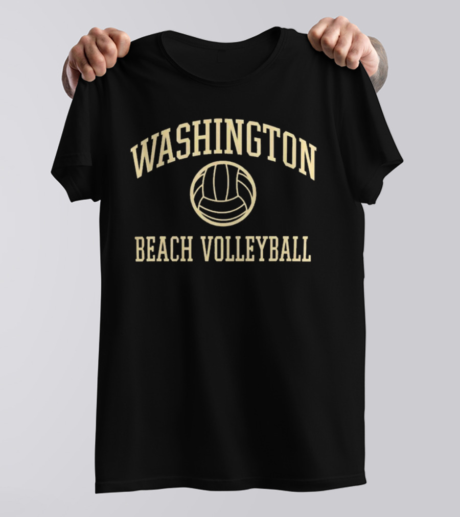 Washington Huskies Beach Volleyball Washington Beach Volleyball T-Shirt