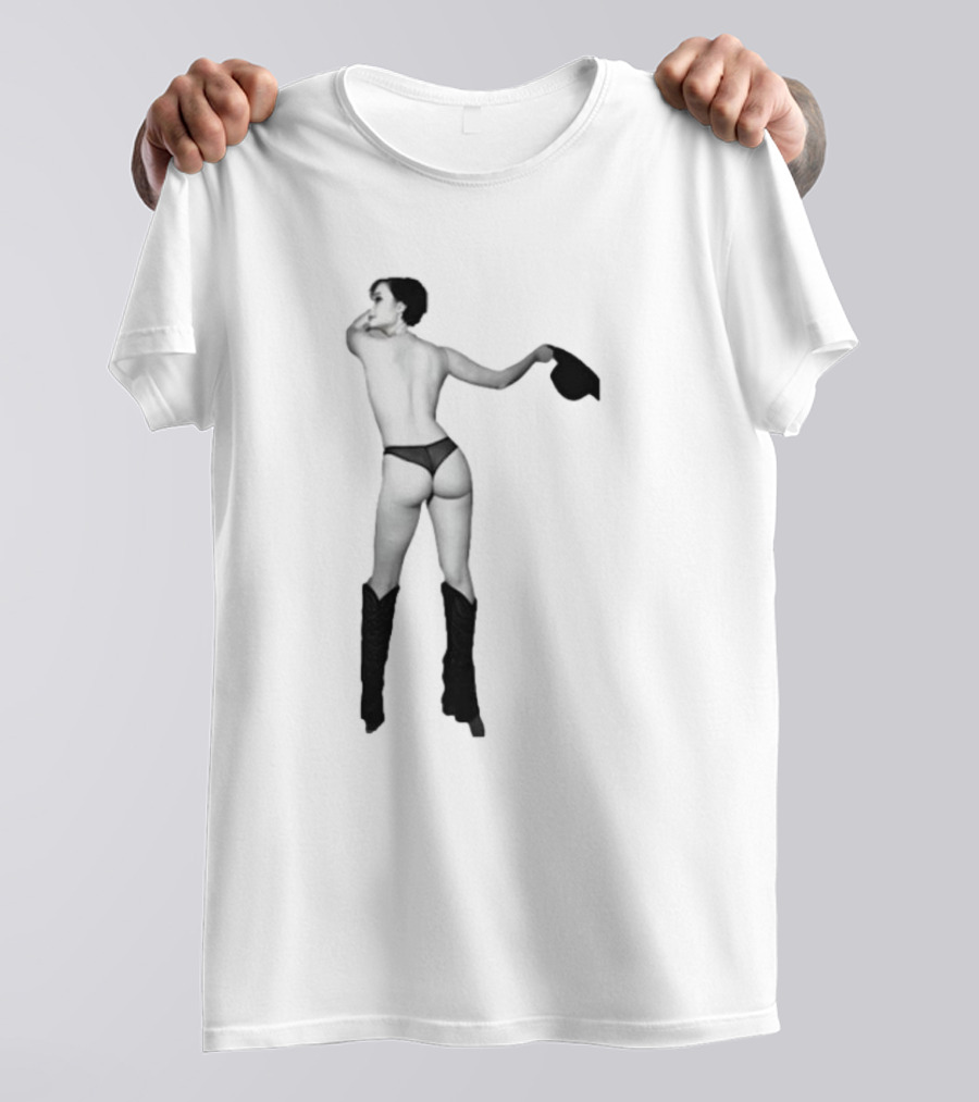 Harli Cowboy Boots Photographic T-Shirt