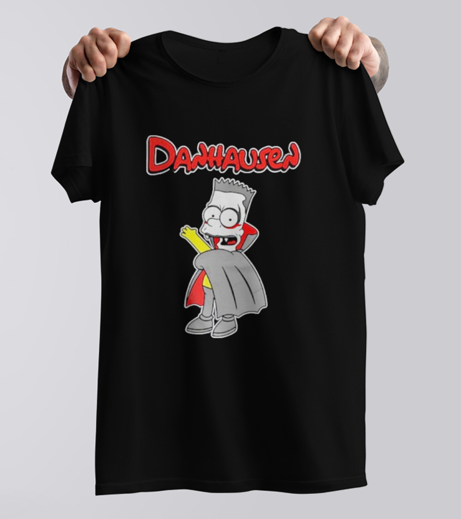 Danhausen Bootleghausen Cartoon Homage Character Mashup T-Shirt