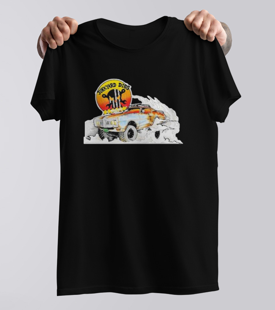 Junkyard Digs Explosive 1968 Lemans Adventure T-Shirt