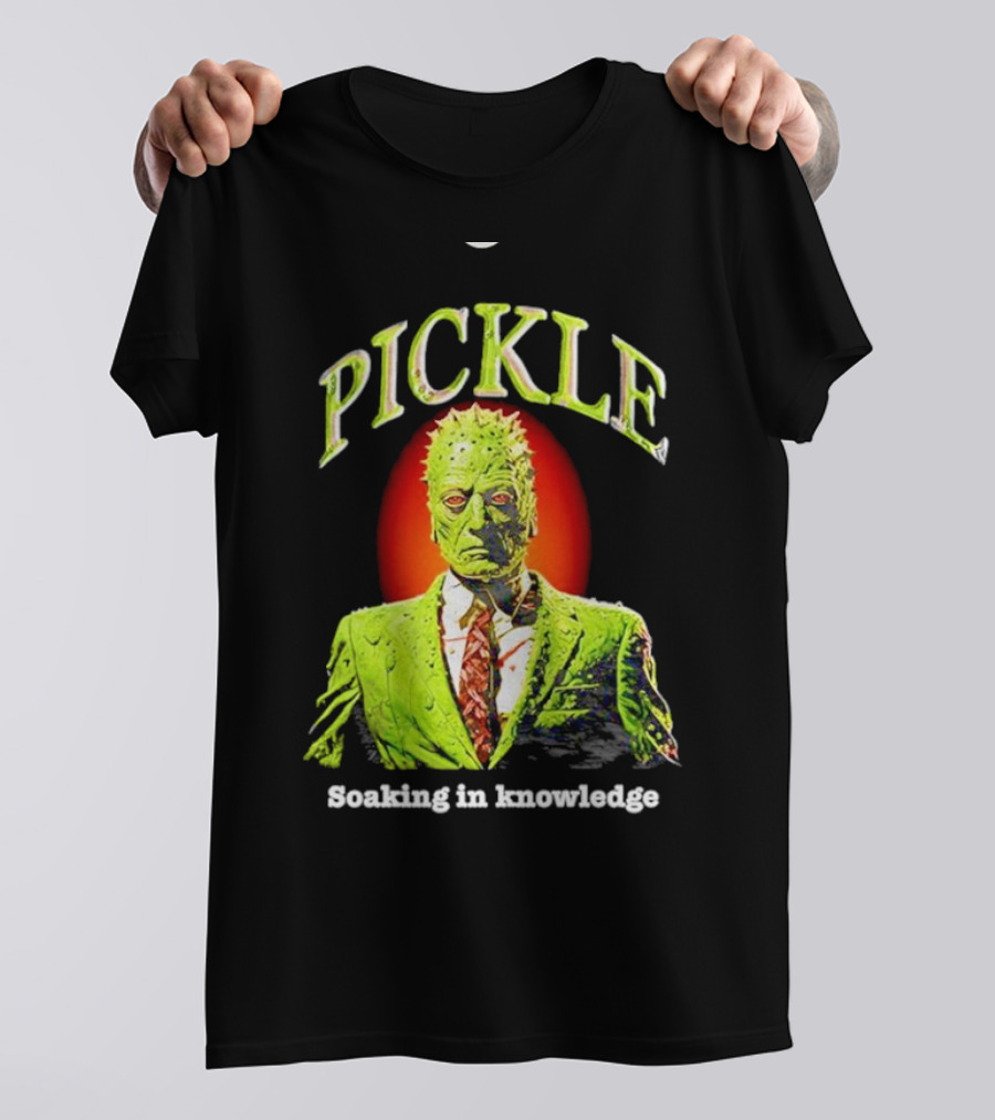 PICKLE Soaking In Knowledge T-Shirt