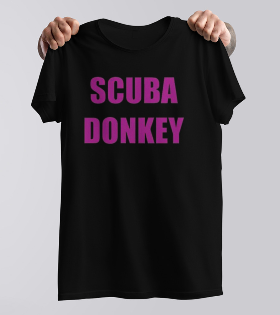 Scuba Donkey Adam Mcintyre T-Shirt