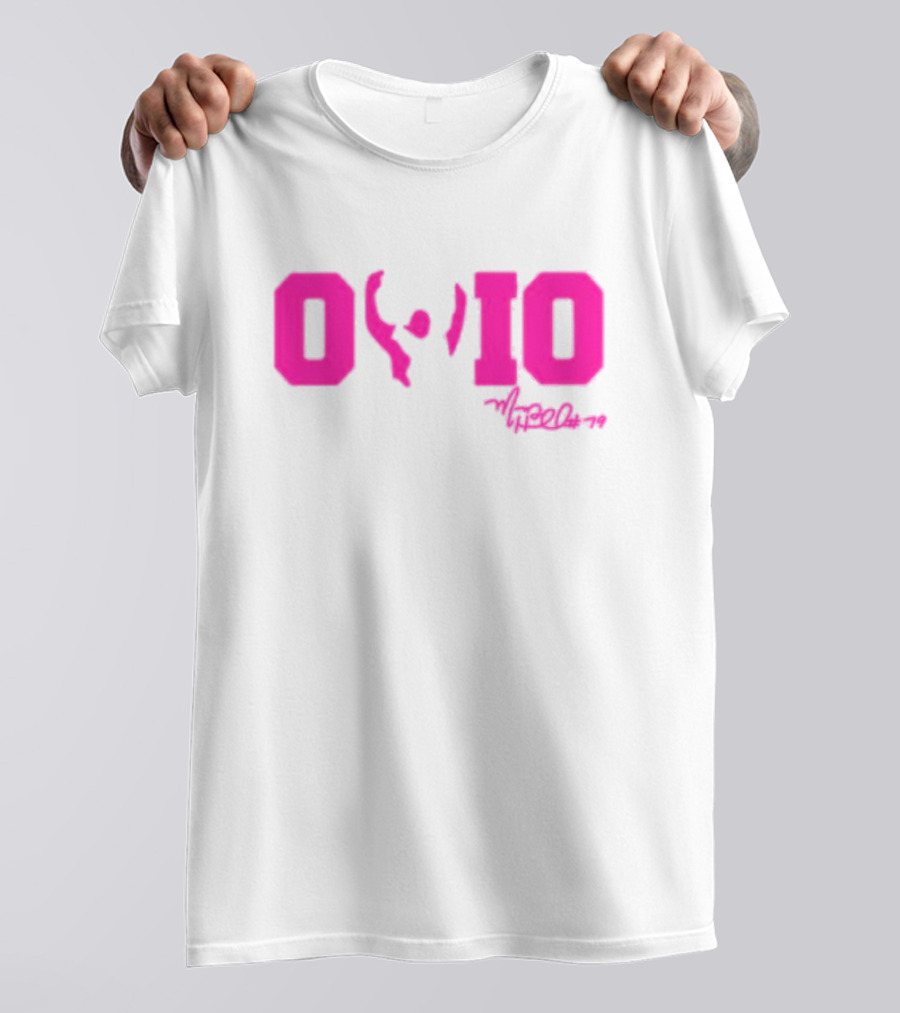 Ohio State Marcus Hall Signature O-H-I-O T-Shirt