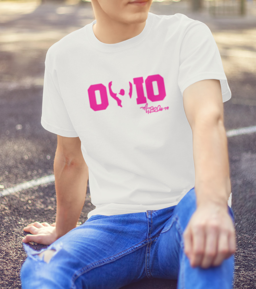 Ohio State Marcus Hall Signature O-H-I-O T-Shirt