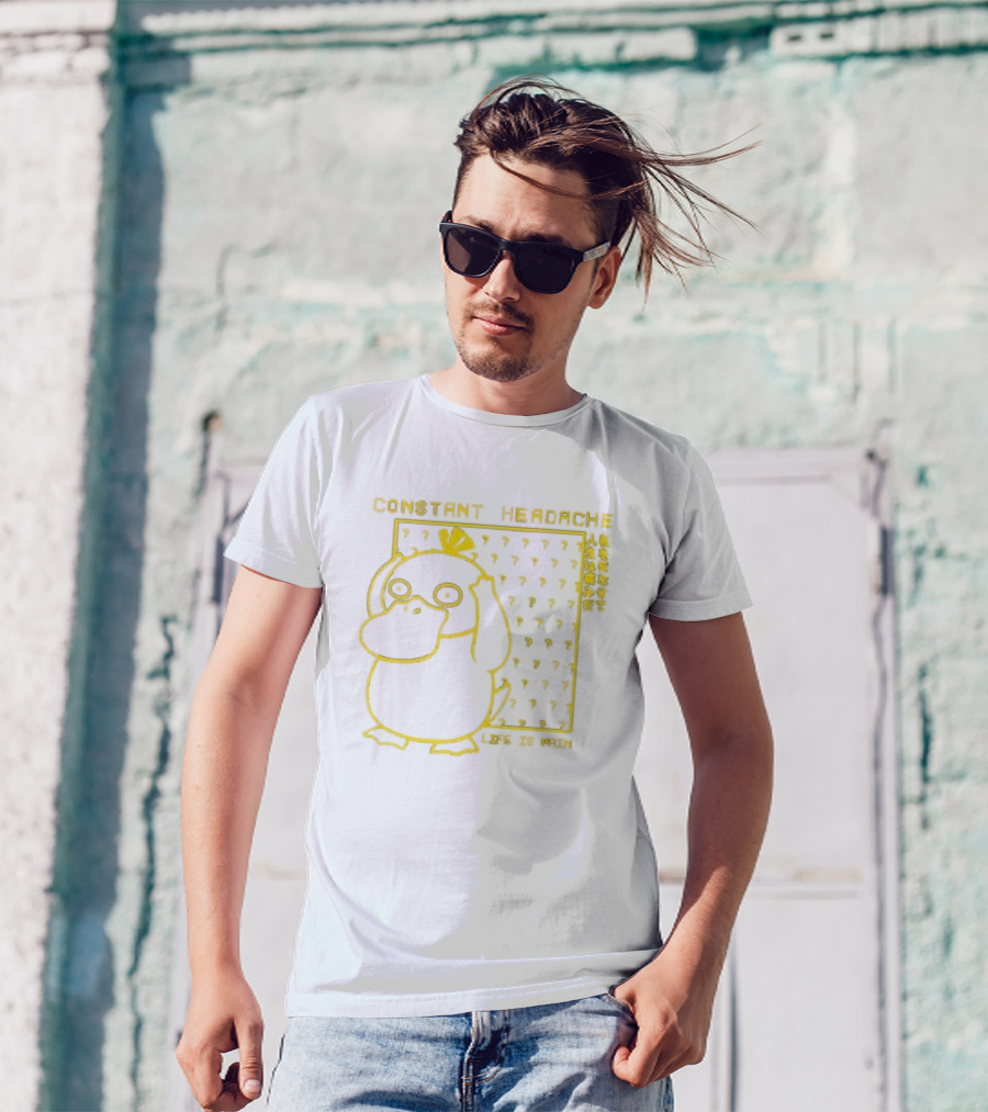 Constant Headache Psyduck Life Is Pain T-Shirt