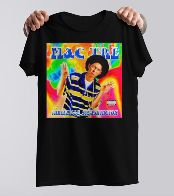 Mac Tre Is Threezelle Splashington Vibrant Hip-Hop T-Shirt
