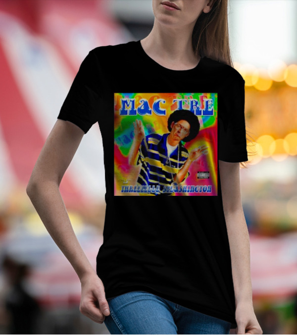 Mac Tre Is Threezelle Splashington Vibrant Hip-Hop T-Shirt