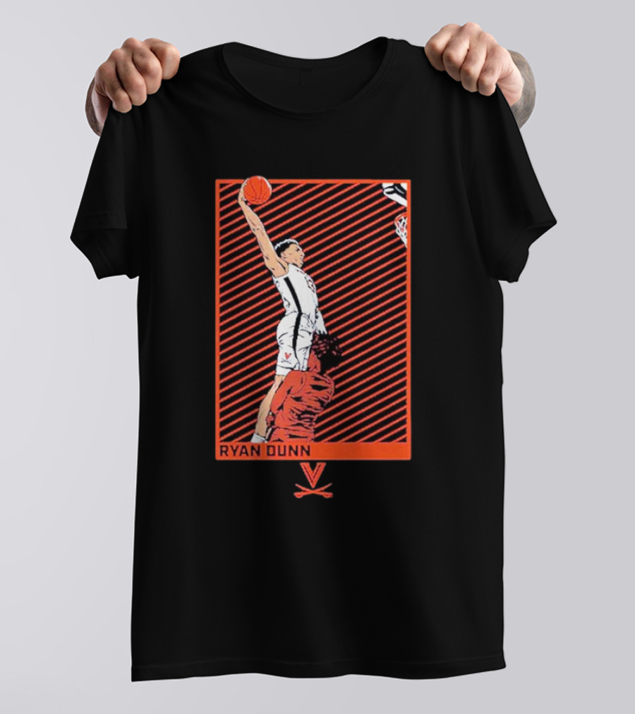 Ryan Dunn UVA Basketball Dunk T-Shirt