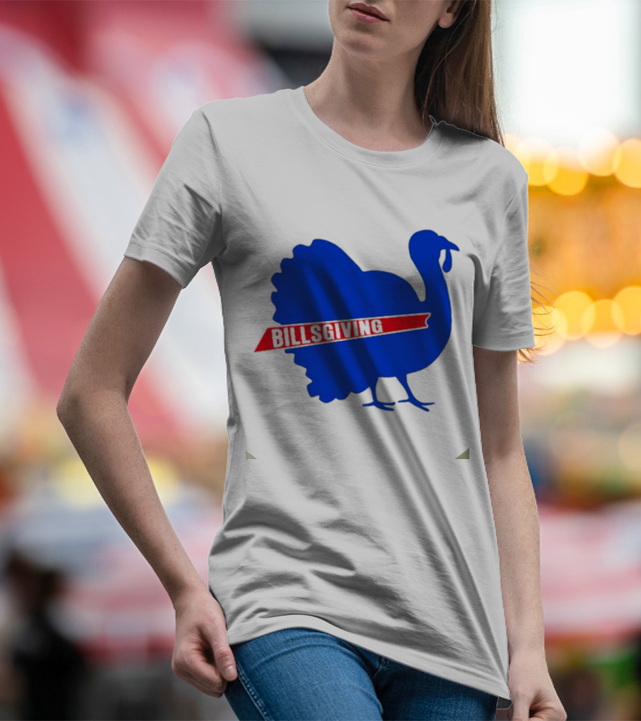 Buffalo Bills Thanksgiving Turkey Billsgiving T-Shirt