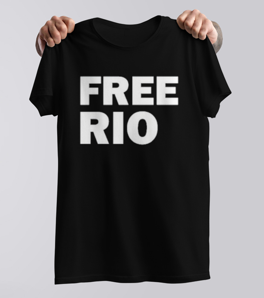 FREE RIO Movement Campaign Support T-Shirt