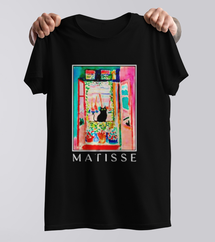 Matisse Open Window With Cat T-Shirt