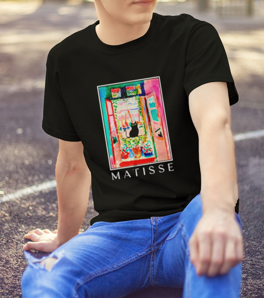 Matisse Open Window With Cat T-Shirt